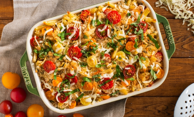 Caprese Mac 'n' Cheese