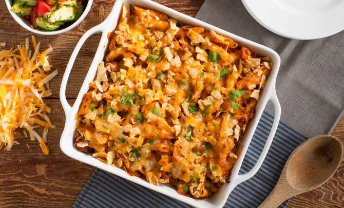 Cheesy Taco Pasta Bake