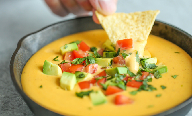 10-Minute Nacho Cheese Dip