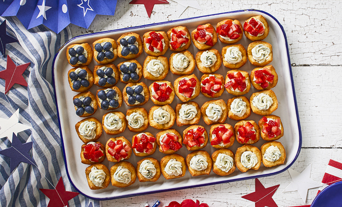 Fourth of July Tartlets