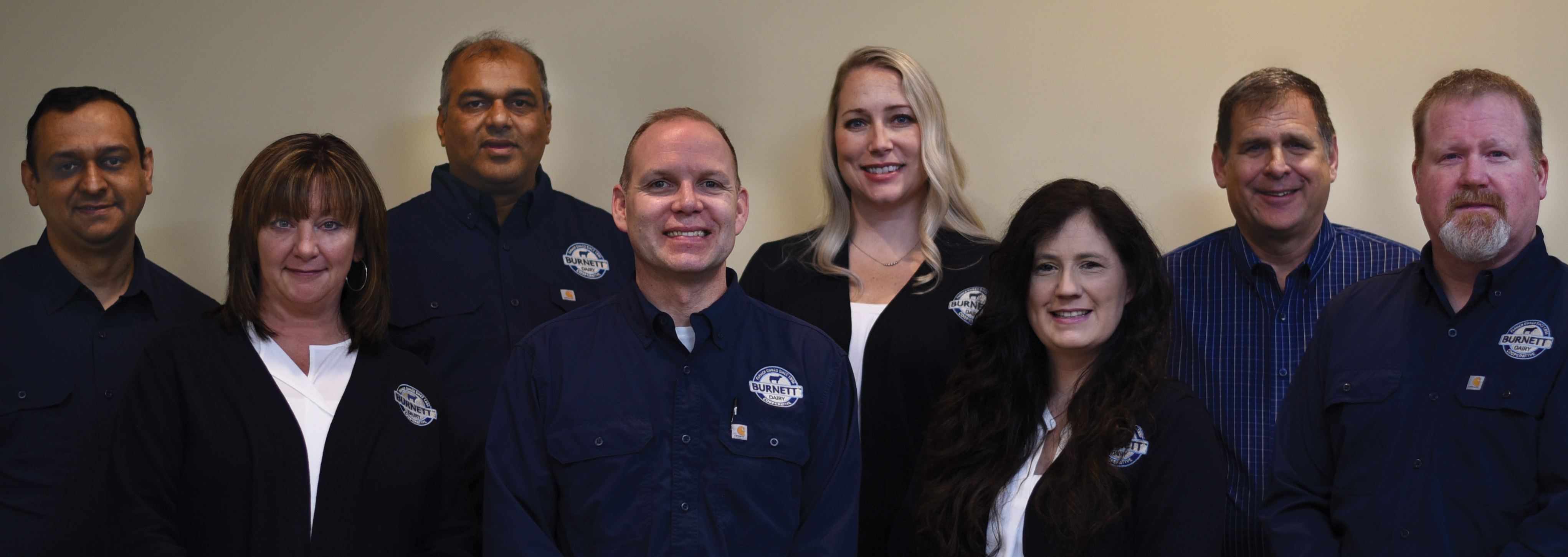Grantsburg, Wisconsin, April 3, 2023 — The New Executive Team at Burnett Dairy Cooperative