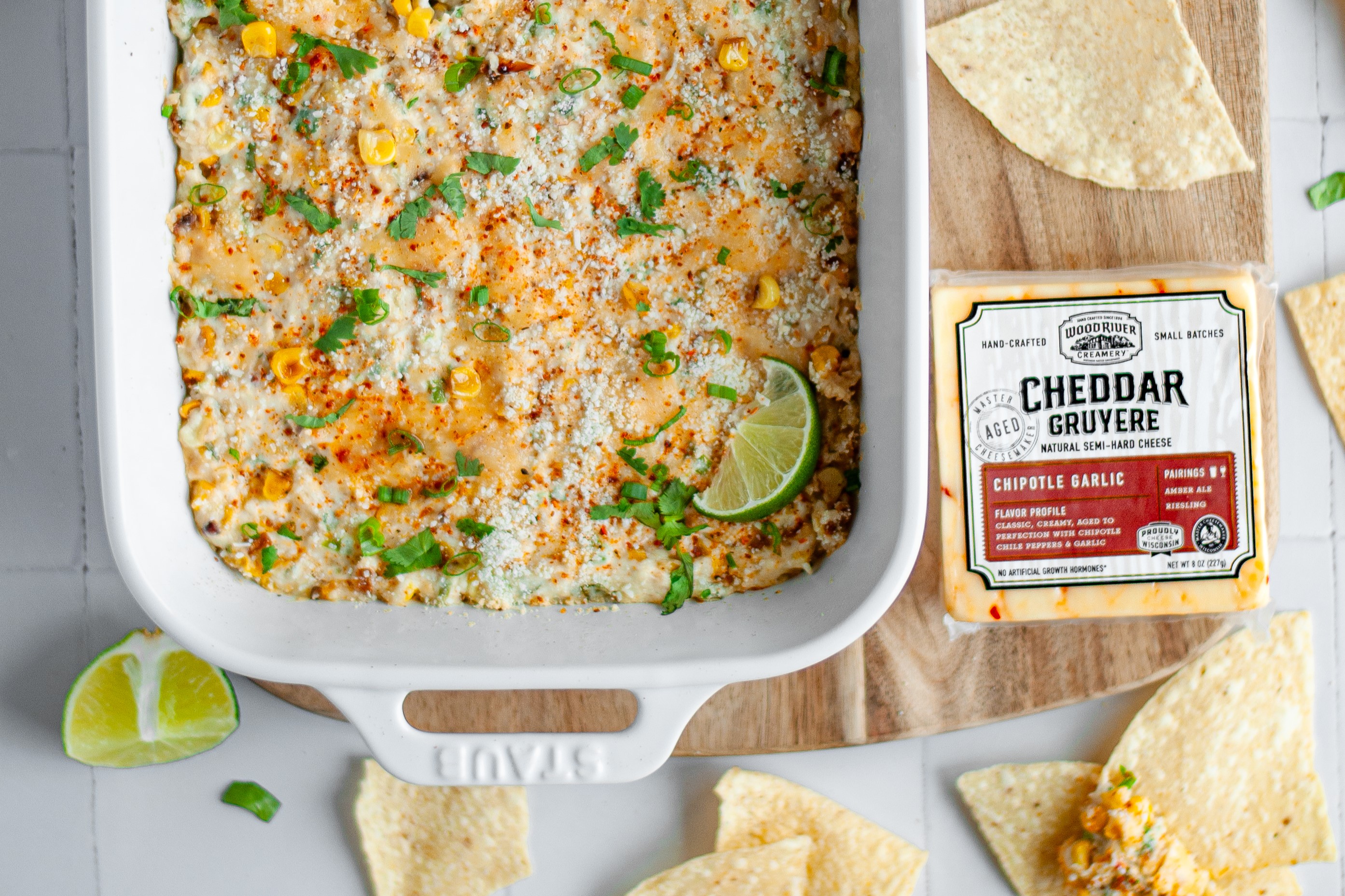 Chipotle Garlic Street Corn Dip
