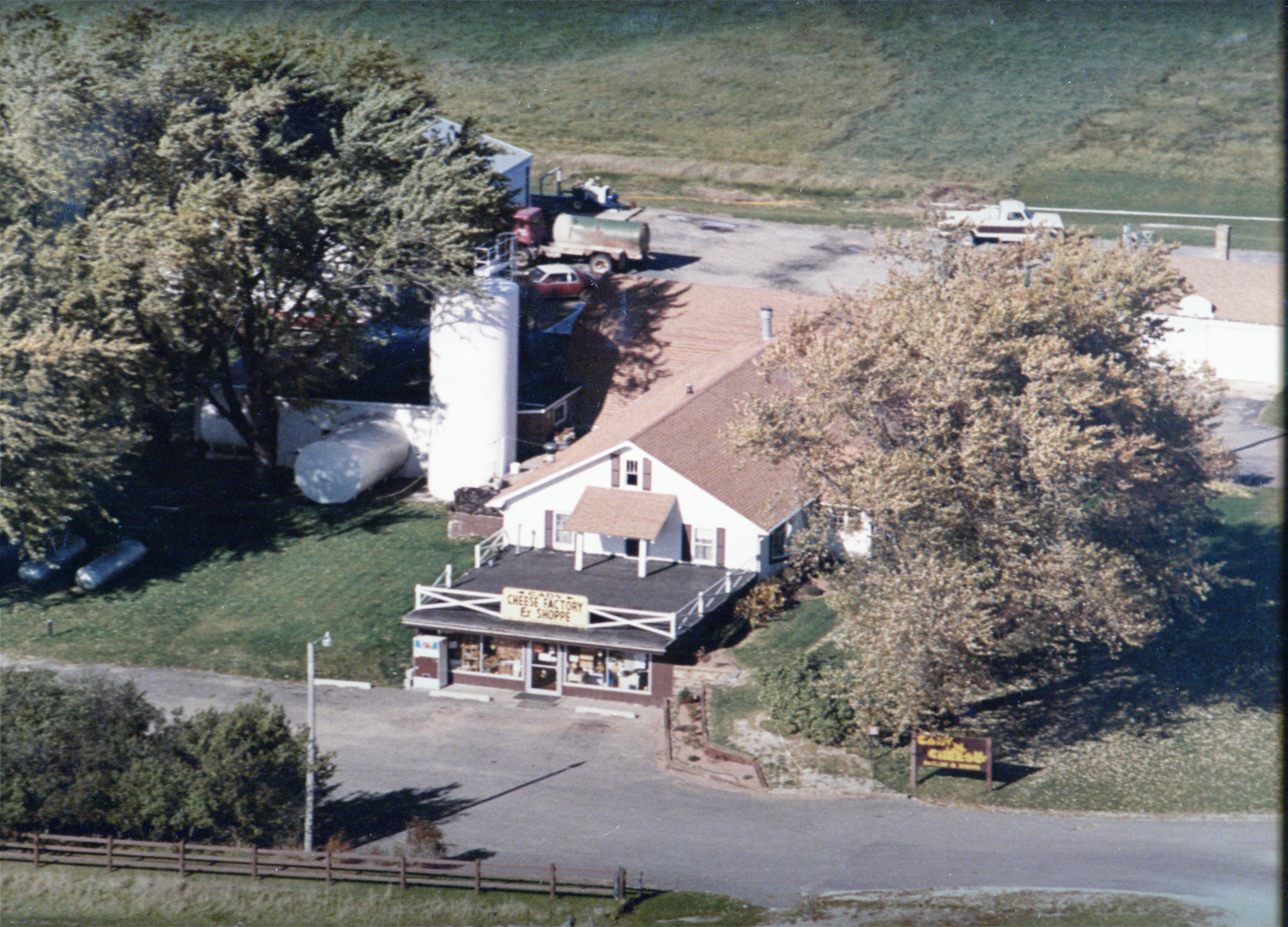 Cady Cheese Barn Arial Image